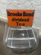 Enamel Sign Brooke Bond Tea Advertising Mancave Collectable Good Quality 