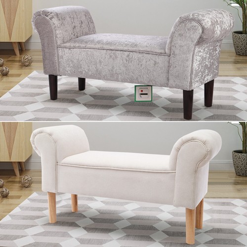 Crush bed end window seat - bed,