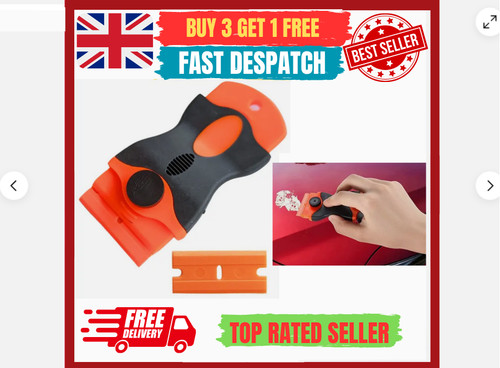 Plastic scraper tool glass - tool,