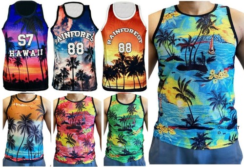 Mens hawaii mesh net - mens, vest