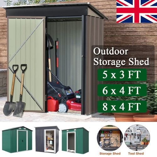 5x3ft 6x4ft 8x4ft garden shed - 6x4ft,