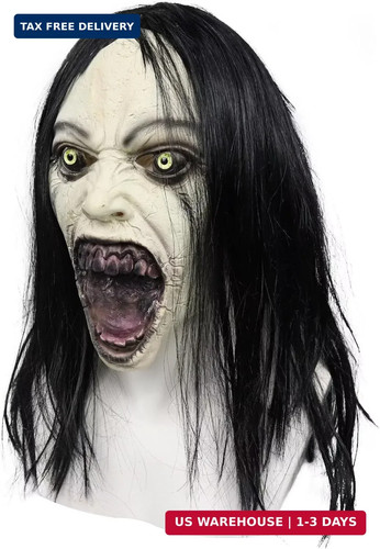 Horror crying woman mask - crying,