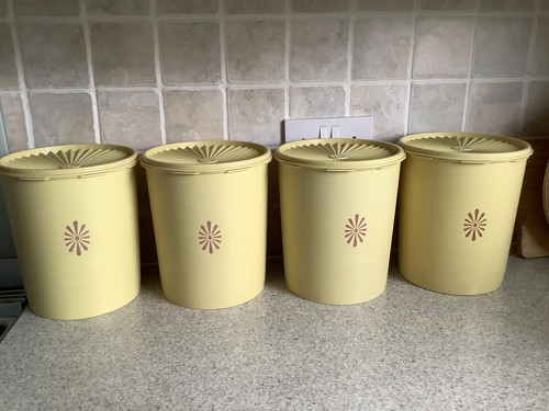 Tupperware sunburst containers - tupperware,