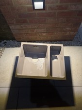 Franke 1.5 Bowl Undermount Fragranite Kitchen Sink In Oyster