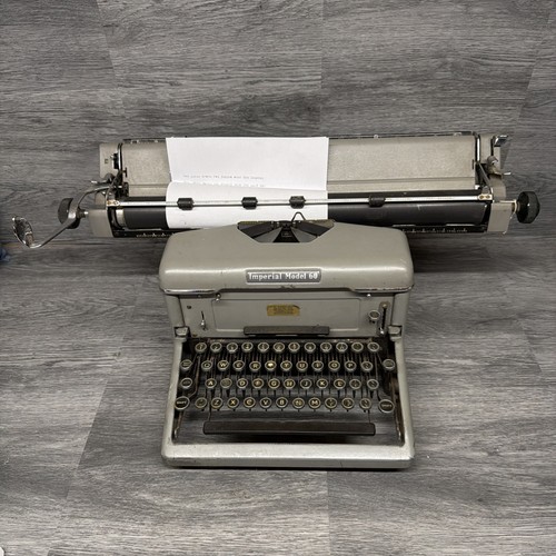 Imperial vintage typewriter - imperial,
