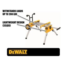 For Dewalt DW7440RS Table Saw Stand Rolling Quick-Connect-Stand Brackets 200 lbs