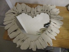 Painted Driftwood Mirror