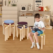 8-Piece Stackable Stool Set