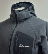 Berghaus | Kedron Hooded Full Zip Fleece Jacket Large (Grey) Outdoors Walking