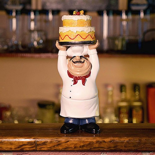 Chef statue desktop - desktop, modern