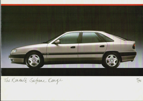 Renault safrane 1995 1996 - renault, uk