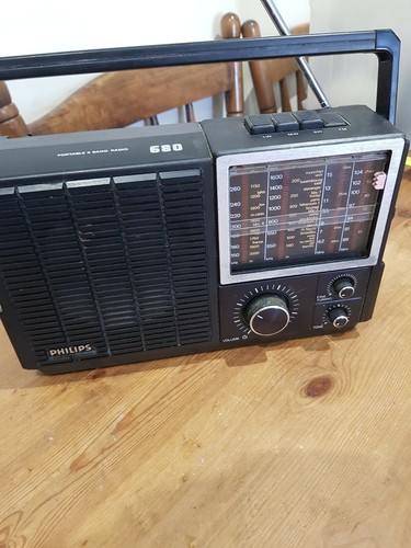 Vintage philips portable - portable, 4