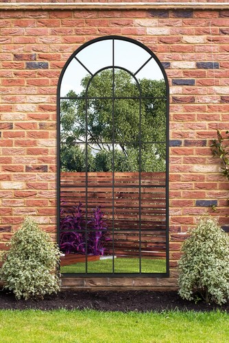Black framed arched - framed,