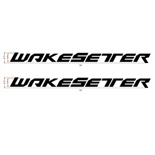 Malibu wakesetter boat decals - boat,