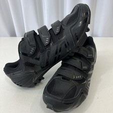 Muddy Fox MTB 100 Cycling Shoes UK 13 Mens Black Mountain Bike 4 Bolt Cleet