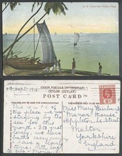 Ceylon KG5 6c 1916 Old