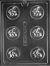 BUNNY COOKIE mold Chocolate Candy soap making covered oreo cookies rabbits E471