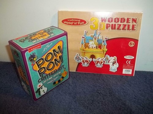 Pom critter kit wooden - &,