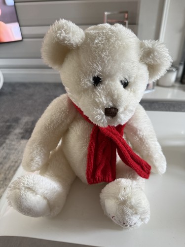 Hamleys white plush cuddly - hamleys,