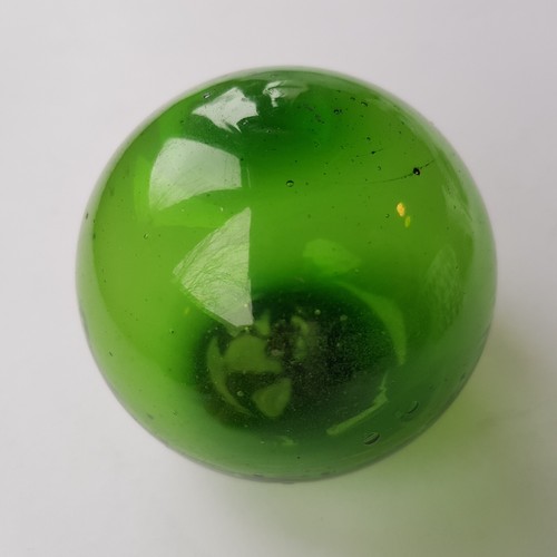 Antique green glass - , fishing