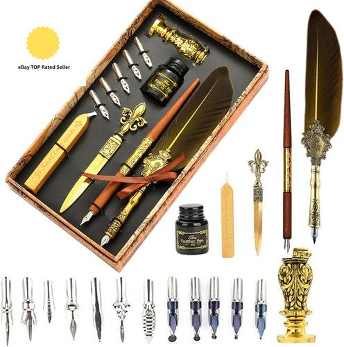 Real feather quill pen - feather,