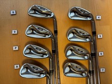 TaylorMade r7Iron Set 8pcs 4-pw, aw T-Step 90 Flex S 1 day shipping