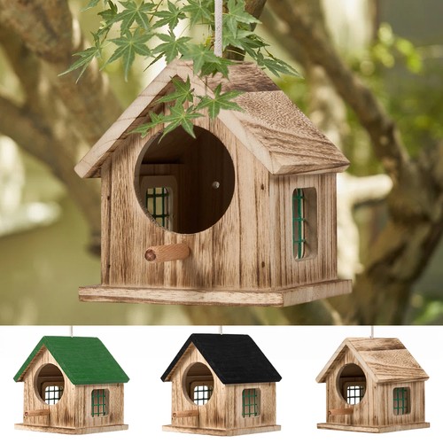 Hanging wooden bird - hanging,