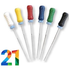21mm Endodontic K Files K File (Choose Size Inside), Endo Dental Steel Rotary