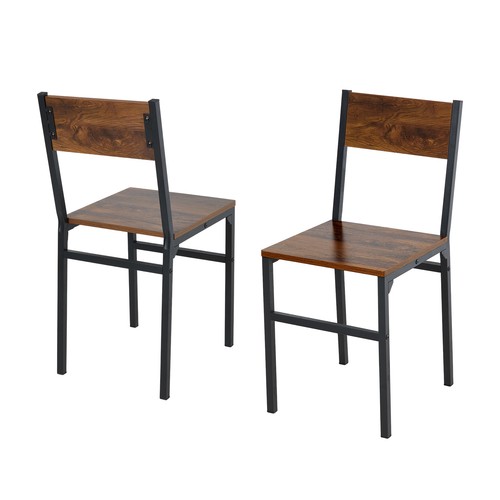 2pcs industrial dining - 2pcs, chair