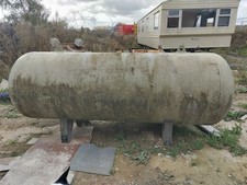decommissioned LPG tank