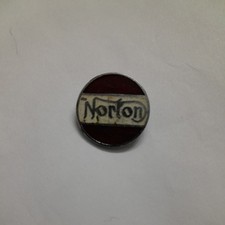 MOTORCYCLE Pin Badge NORTON