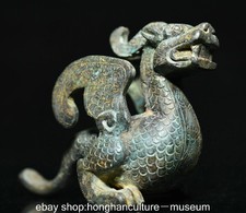 2.9" Old Chinese Tang Bronze