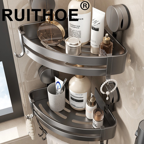 Bathroom corner shelf tier - corner, 2