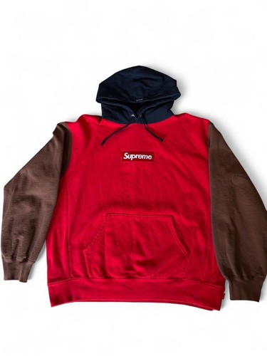 Supreme fw24 box logo hoodie - logo,