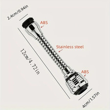 360° Faucet Extender Bendable
