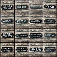 Vintage Style Humour Signs -