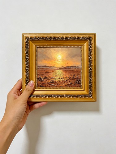 Golden sunset mountain - sunset,
