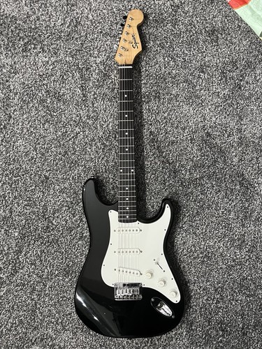 Squire bullet strat - strat, black