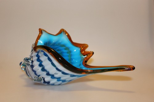 Rare vintage murano conch - conch, sea