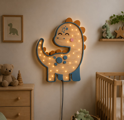 Handmade wooden dinosaur - handmade,