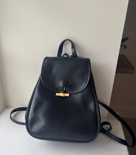 Longchamp black leather - longchamp,