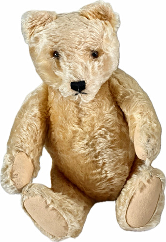Steiff vintage yellow mohair - vintage,
