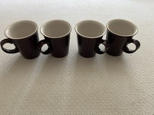 4x Denby Storm Purple Stripe