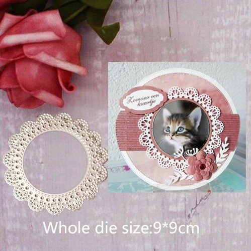 Lace doily metal steel - steel, cutting