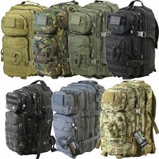 Kombat UK Small Tactical Army Assault Military Molle Bag Back Pack Rucksack 28L