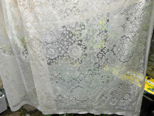 Tablecloth lace vintage - lace,