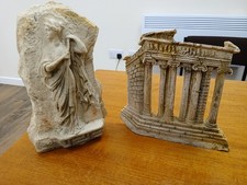 Grecian Goddess Ornament, Greek/Roman column, aquarium, fish tank decoration