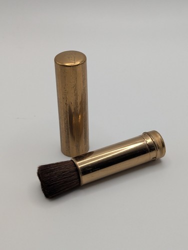 Vintage brass retractable - brass,