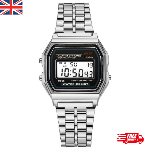 New casio silver a168 digital - new,
