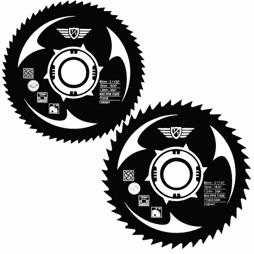 Topstools 85mm hss - 2x, saw